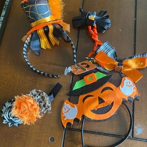 Halloween headbands and bows